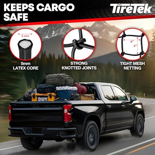 Cargo Net for Pickup Truck Bed – Truck Bed Net - Image 3