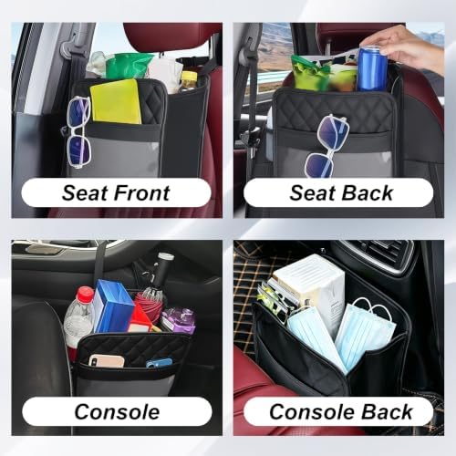 Car Seat Back Organizer – Waterproof Backseat Storage Bag - Image 5