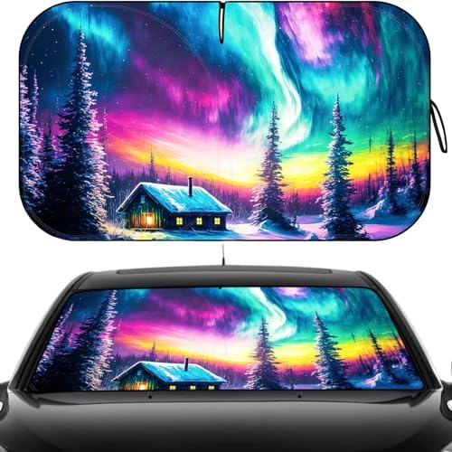 Windshield Sun Shade, Car Sun Shade Windshield by Loiyadn