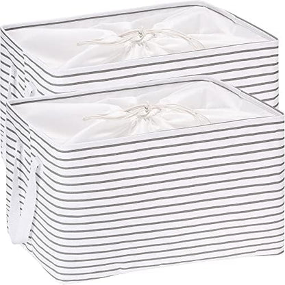 Hinwo 102L XXL Canvas Storage Bin by Hinwo