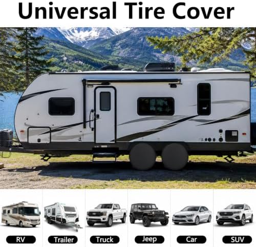 Tire Covers 2 Pack, Fit 27-29 Inch Tire Diameter - Image 6