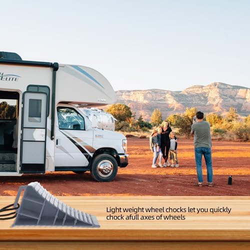 Homeon Wheels Large RV Wheel Chocks - Image 6