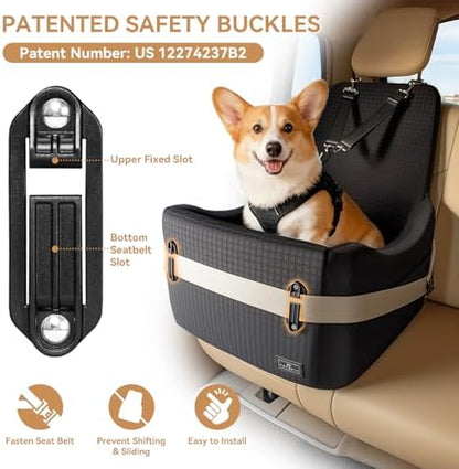 PETSFIT Dog Car Seat with Patented Safety System - Image 2