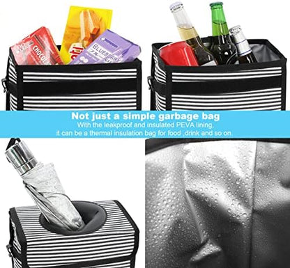 Femuar Leak Proof Car Trash Can - Image 4