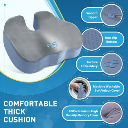 BlissTrends Thick Seat Cushion for Office Chair & Car Seat - Image 5
