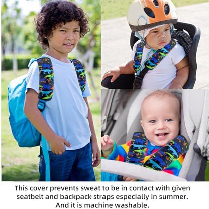 Seat Belt Cover for Kids, Seat Belt Pad for Boys Girls, Car Seat Straps - Image 7