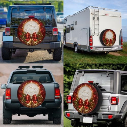 Christmas Spare Tire Cover Waterproof Dust-Proof Spare Wheel Covers - Image 6