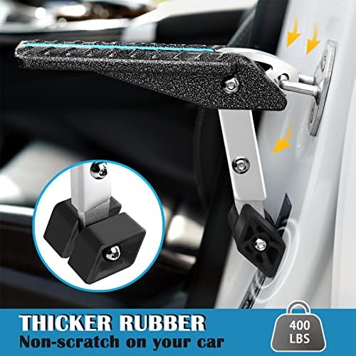 Universal Car Door Step for Car Roof Access, Portable Latch Step - Image 3