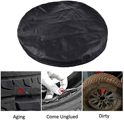 ESUPPORT Spare Tire Cover 13" inch Wheel Tyre Protector - Image 6