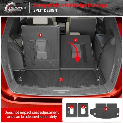 3rd Row Backrest Mats & Trunk Mat - Image 6