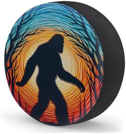 Forest Art Bigfoot Spare Tire Cover Dust-Proof Wheel Protector - Image 2