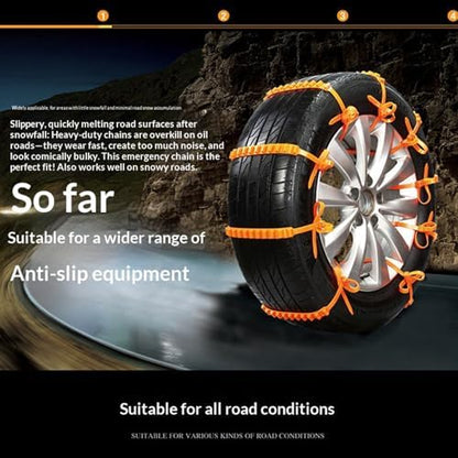 2026 New Tire Traction Straps, 10/20/30/40 PCS Universal Reusable Emergency - Image 5