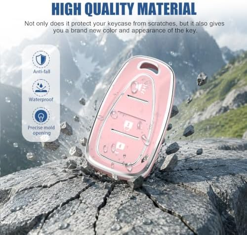 for Chevy Key Fob Cover, 3 Buttons TPU Key Cover - Image 3