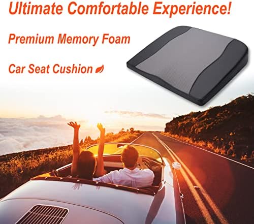 Lofty Aim Car Seat Cushion, Memory Foam Car Seat Cushions - Image 2