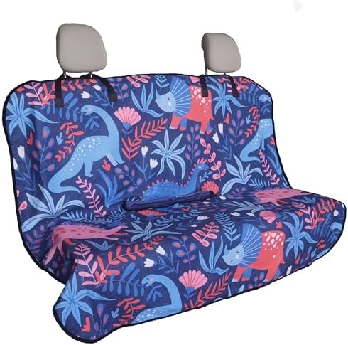 Back Seat Cover for Car Trucks Van SUV Jeep, Waterproof Rear Bench Towel Seat by LoyaGour
