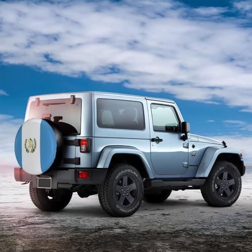 The National Flag of the Republic of Guatemala Spare Tire Cover, Universal - Image 5