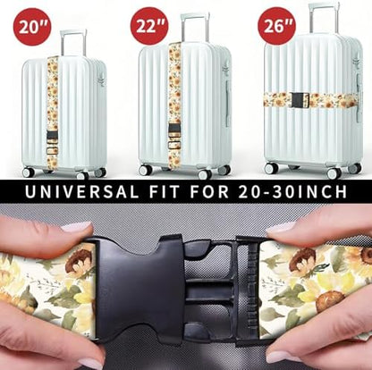 Luggage Straps for Suitcases, Heavy Duty Travel Belt - Image 4