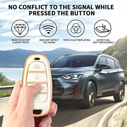 MILD EAST For Hyundai Key fob Cover 5 Button - Image 5