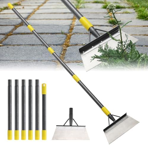 Garden Flat Shovel, Floor Scraper, Heavy Duty Floor Scraping Tool, Metal by Lilyvane
