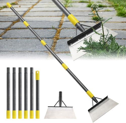 Garden Flat Shovel, Floor Scraper, Heavy Duty Floor Scraping Tool, Metal by Lilyvane