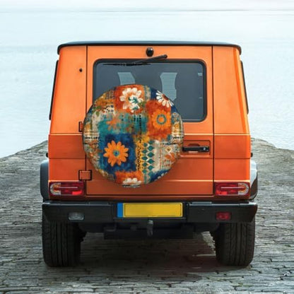 Bohemia Spare Tire Cover Waterproof Wheel Cover 14 Inch Universal Fit - Image 2