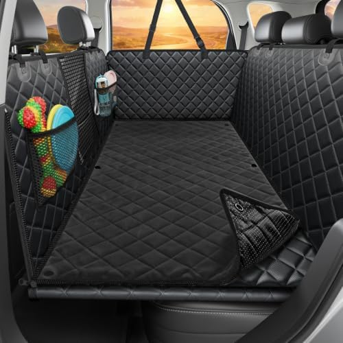 URPOWER Back Seat Extender for Dogs, Large Hard Bottom Dog Car Seat Cover by URPOWER