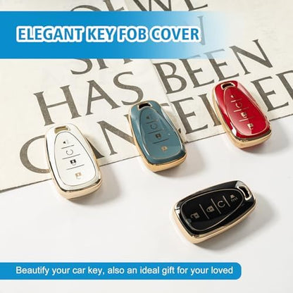 Rislobx Key Fob Cover Fit for Chevy Key, Car Key Case Protector for Volt Bolt - Image 6