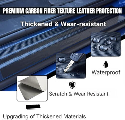 Car Door Sill Protectors for Ford F-250 F250 Super Duty 2000-2026 Accessories - Image 4