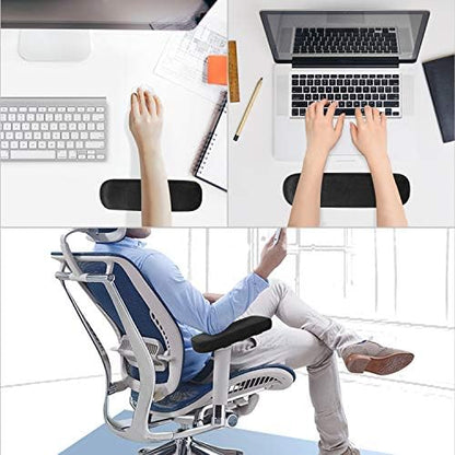 MOSISO Chair Armrest Pads, Home/Office Chair Arm Rest Covers - Image 4