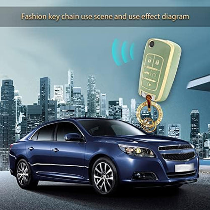 Vrasly Compatible with Chevy Key Fob Cover with Keychain Lanyard - Image 7