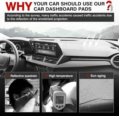 Autorder Dashboard Cover Mat for 2024 2025 2026 Chevy/Chevrolet Trax - Image 2