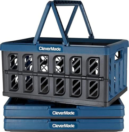 CleverMade Eco Collapsible Shopping Basket by CleverMade
