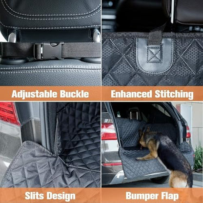 SUV Cargo Liner for Dogs with Bumper Flap Protector for Subaru Outback 1995-2026 - Image 5