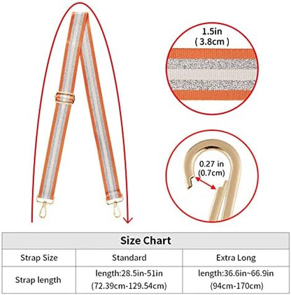 ZOOEASS Wide Shoulder Strap Adjustable Replacement Belt Crossbody Canvas Bag - Image 4