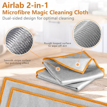 Airlab Glass Polishing Streak Free Miracle Cleaning Cloth - Image 4