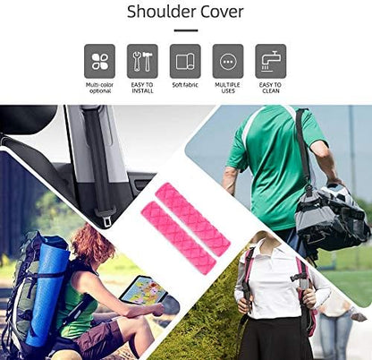 surpassme Car Seat Belt Pads Cover, 2 Pack Seat Belt Shoulder Strap Covers - Image 5