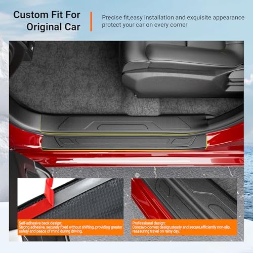 powoq 8Pcs Door Sill Protectors Compatible - Image 2
