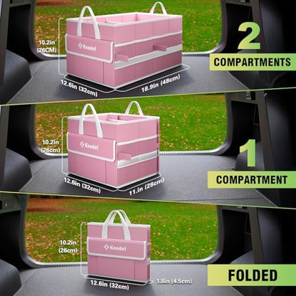 K KNODEL Trunk Organizer for Car, Truck and Sedan - Image 4