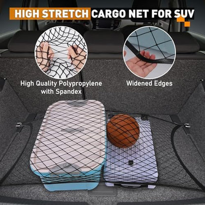 Elastic Cargo Net for SUV, Truck Net Organizer - Image 5