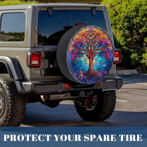 Tree of Life Spare Tire Cover Dust-Proof Spare Wheel Covers - Image 6