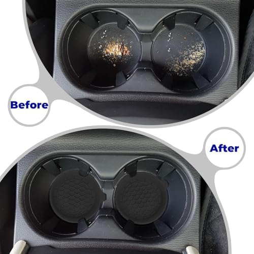 4 PCS Car Cup Coasters, Cup Holder Coaster - Image 4