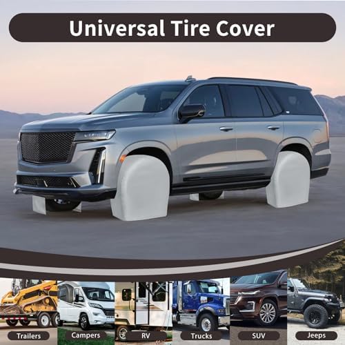 PureFit Universal Tire Covers Set of 4, Fits 30"-32" Inch Tire - Image 6