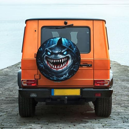 Shark Spare Tire Cover Weatherproof Wheel Protectors Universal Wheel Covers - Image 6