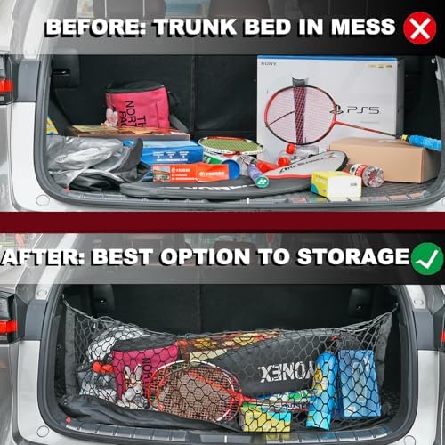 Cargo Net for Toyota 4runner Trunk Rear Tailgate Touring Netting 2026-2010 - Image 4