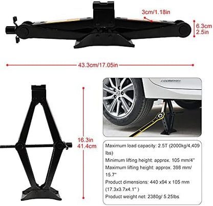 CPROSP Scissor Jack 2.5 tons Capacity - Image 2