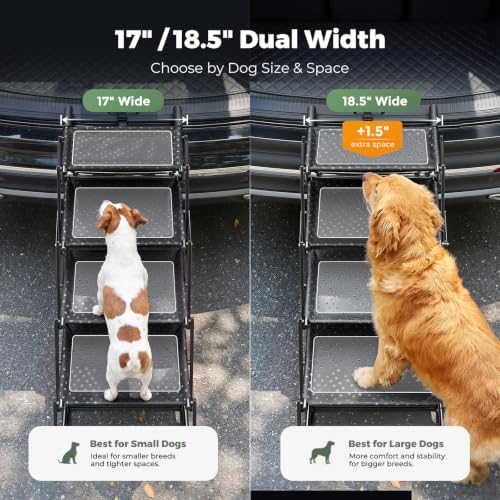 4‑Step Dog Stairs for Car Trunk - Image 2