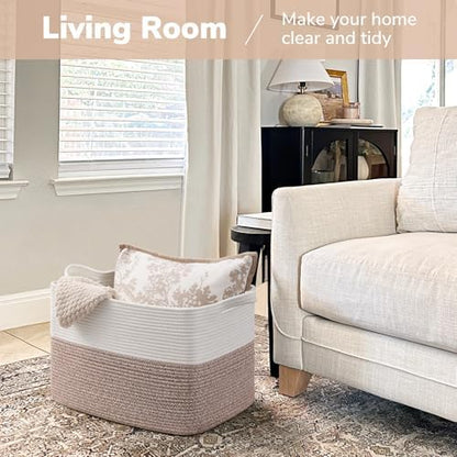 Goodpick 50L Large Woven Storage Basket - Image 2
