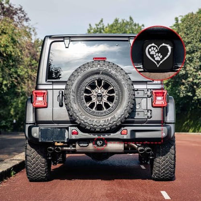 Trailer Hitch Cover 2 Inch Square Receiver Hitch Cover Rubber Tube Plug - Image 6