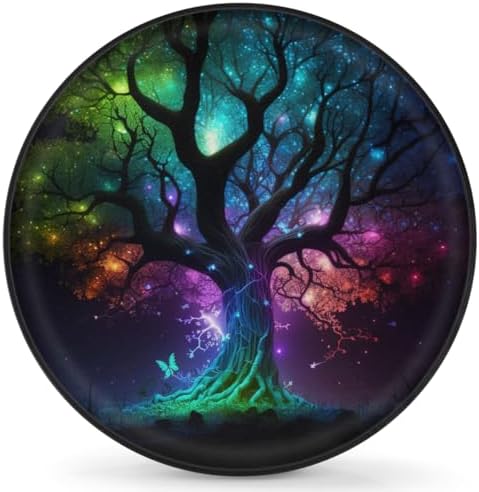 Tree of Life Spare Tire Cover Dust-Proof Spare Wheel Covers by Unknown