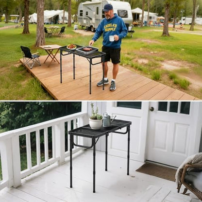 VINTEAM Folding Grill Table - Image 4